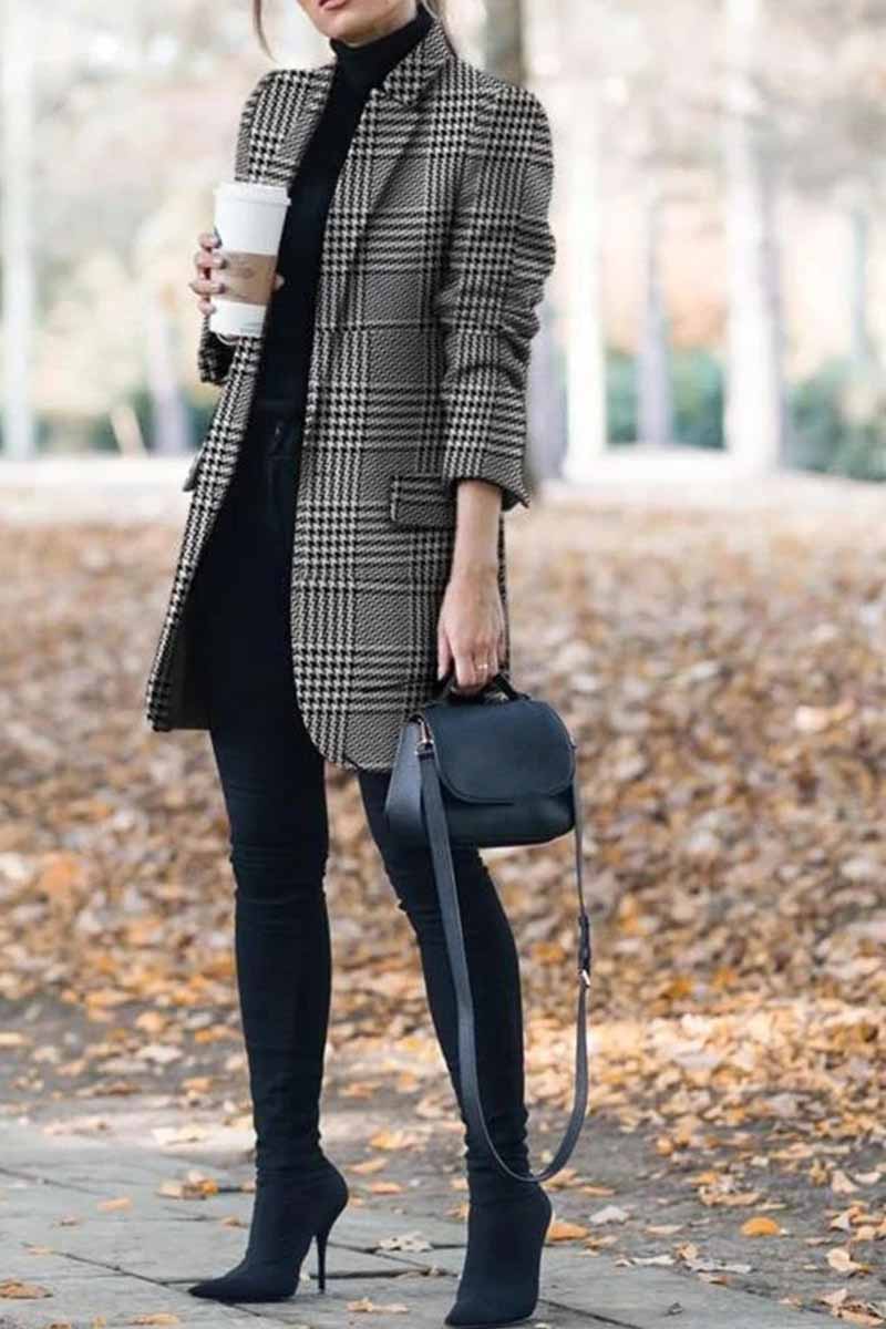 And Stylish Commuter Stand Collar Coat(6 Colors)
