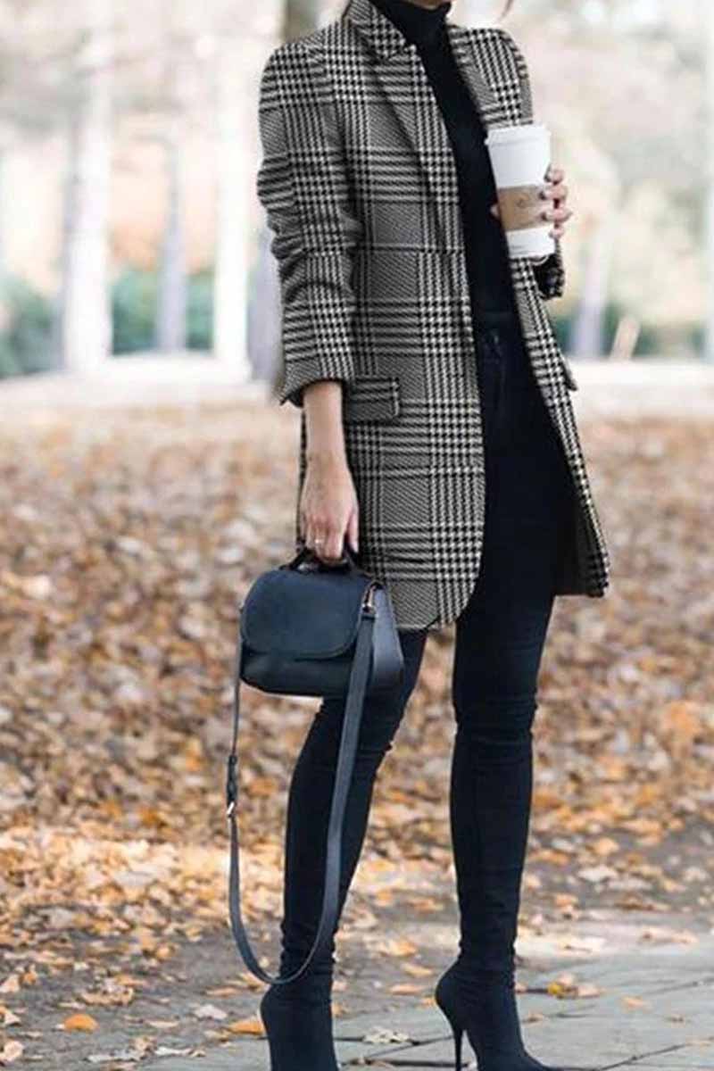And Stylish Commuter Stand Collar Coat(6 Colors)