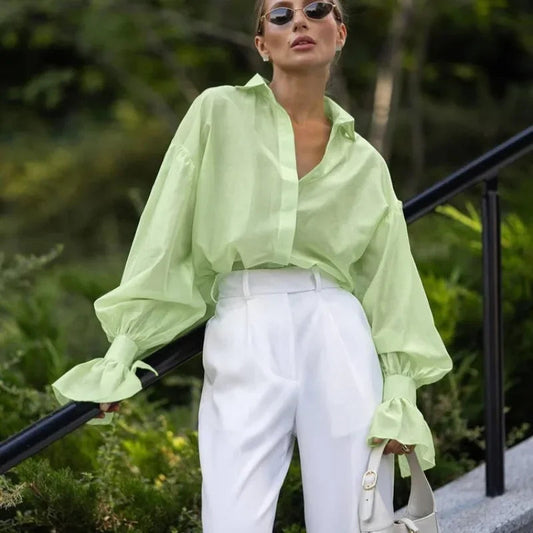 Spring Office Blouse
