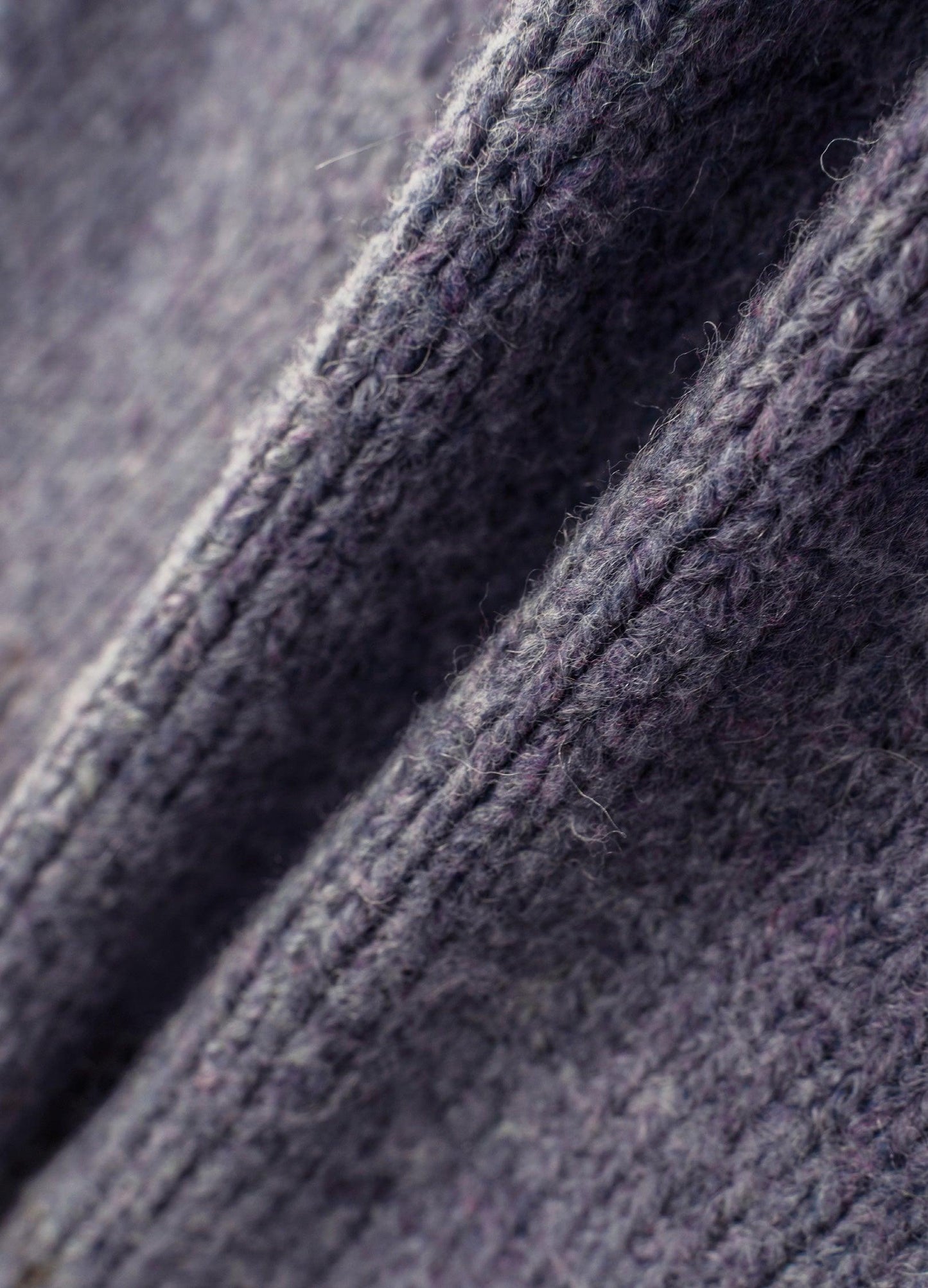 Cozy Tartan Wool Blend Zip-up Sweater