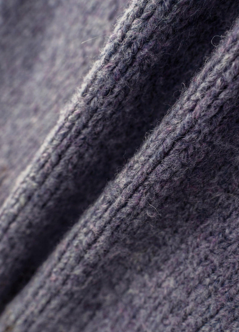 Cozy Tartan Wool Blend Zip-up Sweater