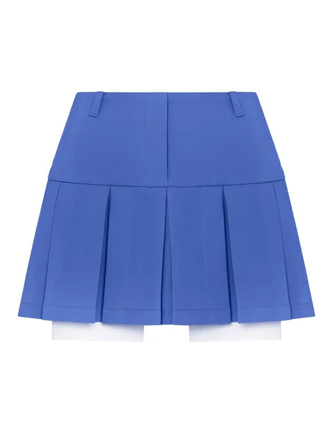 New Mini Skirt for High Waist Y2k Skirts Set Bottom Black Pleated Skirts