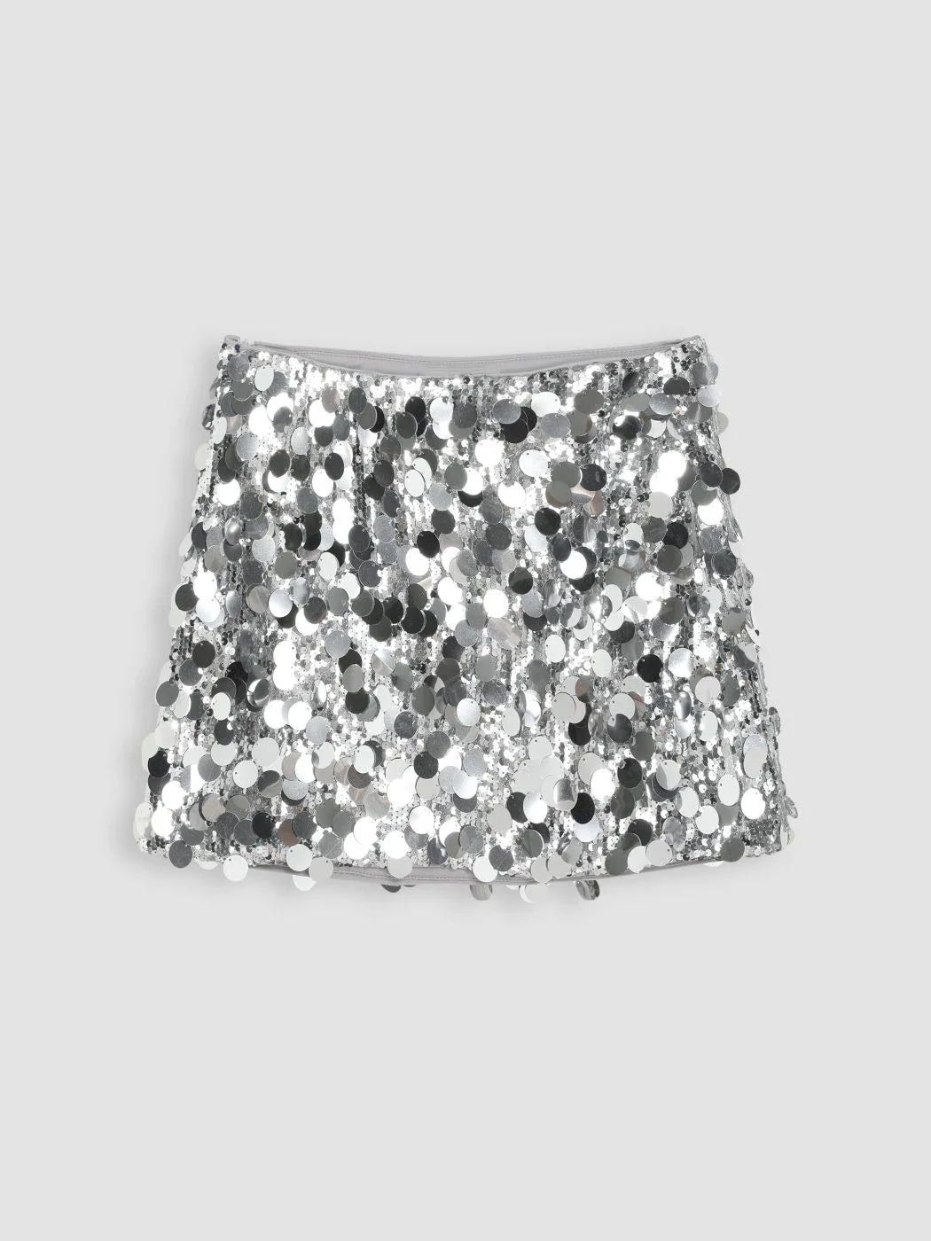 Sequin Skirt Silver/black Perfect Holiday Party Skirt