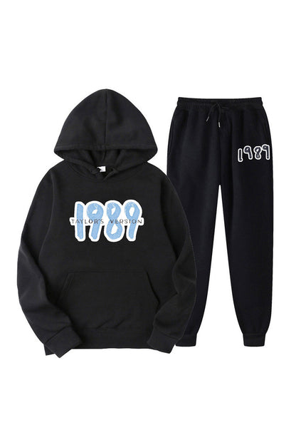 Taylor's Graphic Hoodie Long Pants Suits