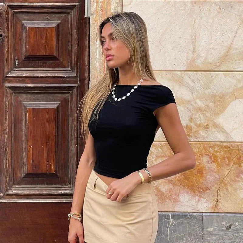 Tenley Backless T-shirt