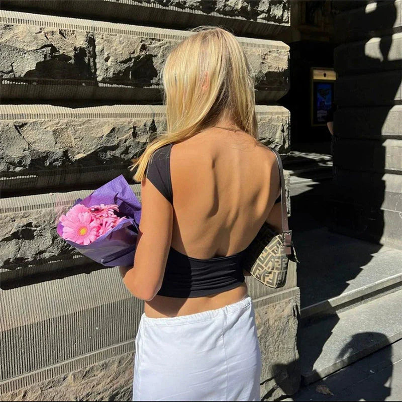 Tenley Backless T-shirt