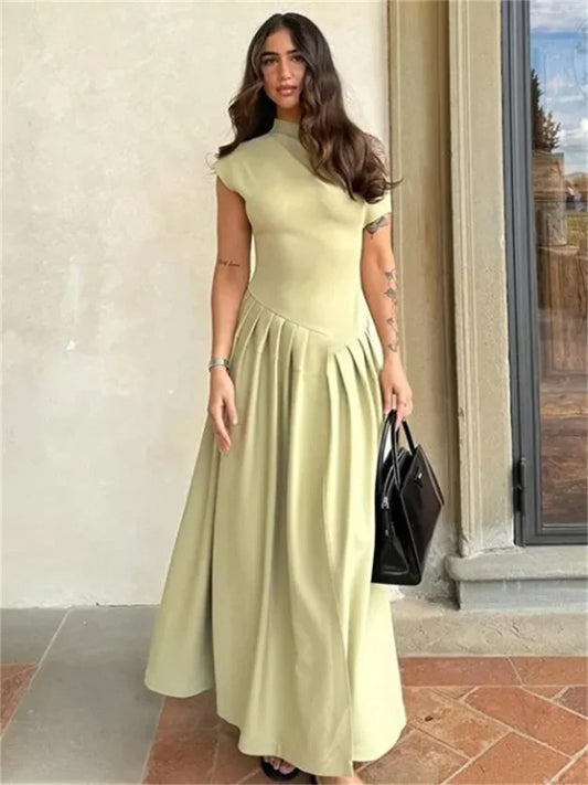 Black Off-shoulder Autumn Long Dress for High Waist Patchwork Slim One-shoulder Party Dress Female Maxi Dress