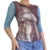 Fairy Grunge Shirt Basic Mesh Print Top E Girl Gothic Punk Style T-shirts Tees Clothes Street Tops Clothing