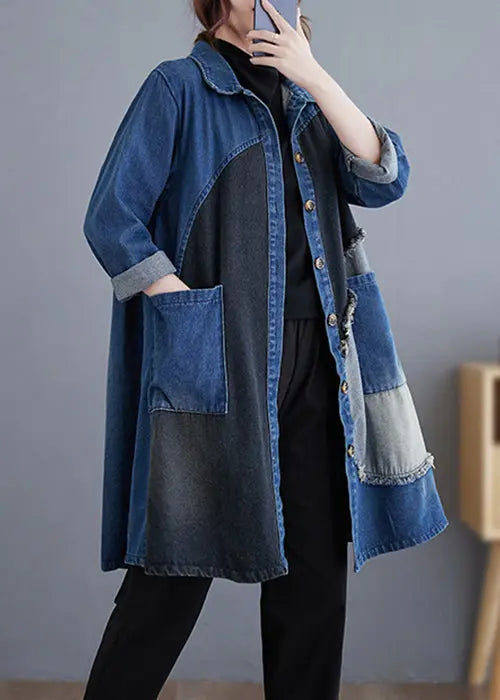 Denim Trench Coat Fall