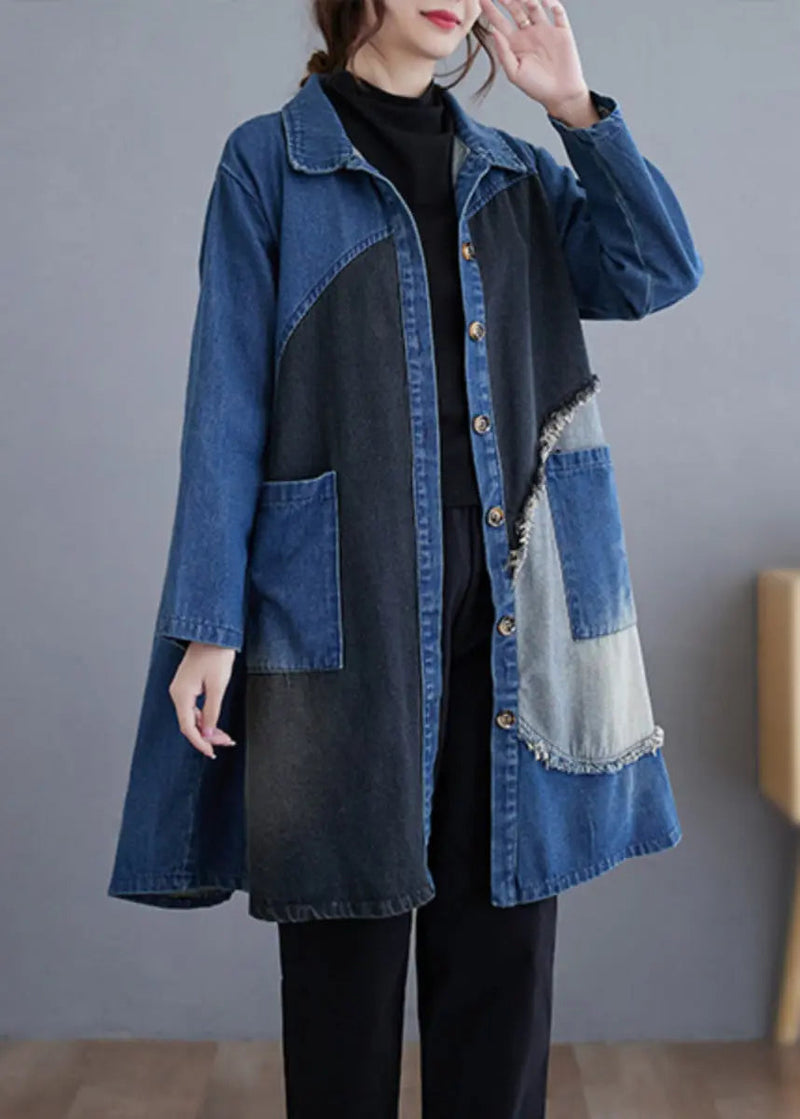 Denim Trench Coat Fall