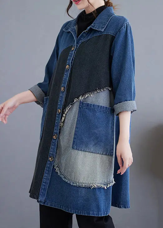 Denim Trench Coat Fall