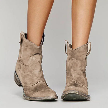 Trina - Retro Ankle Boots