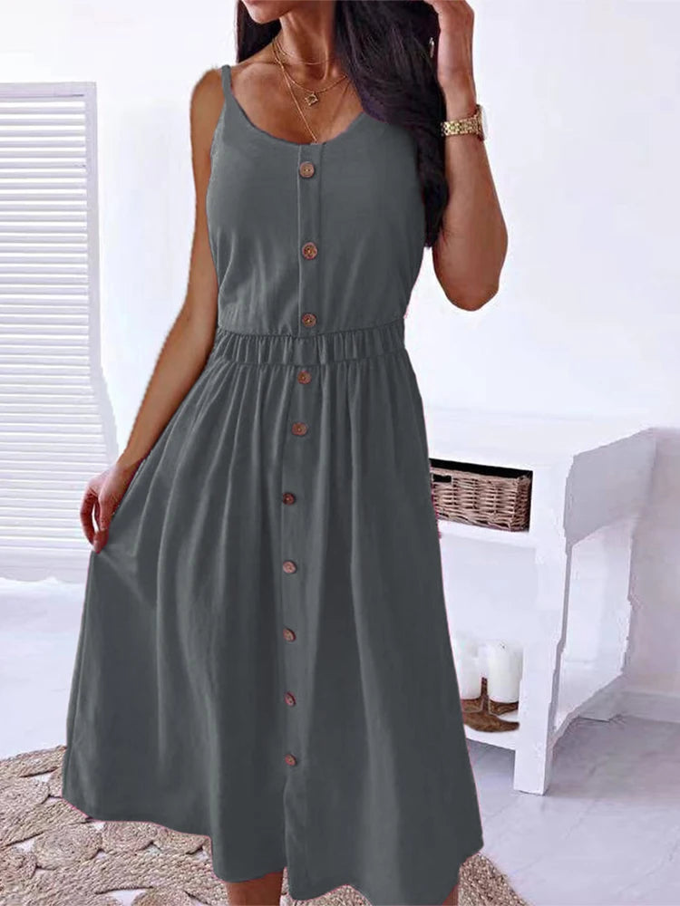 Party Knitted Female Evening Midi Dress