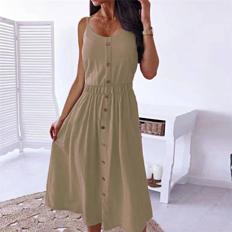 Party Knitted Female Evening Midi Dress