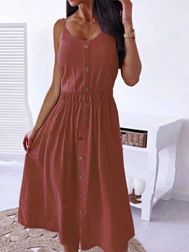 Party Knitted Female Evening Midi Dress
