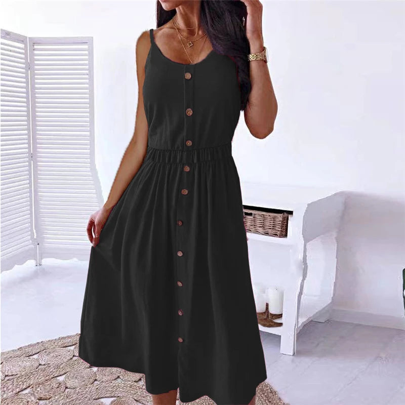 Party Knitted Female Evening Midi Dress