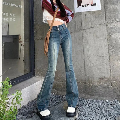 Harajuku Stretch Trousers Denim Pants