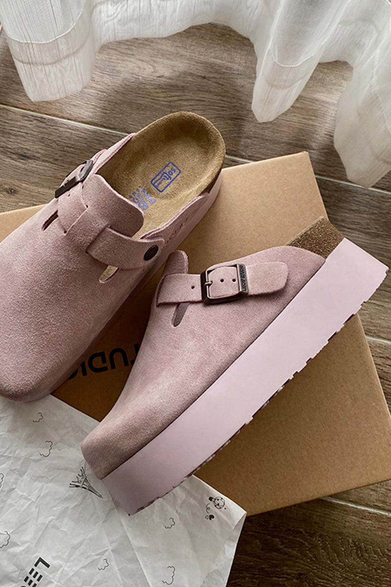 Leather Slip-on Flats