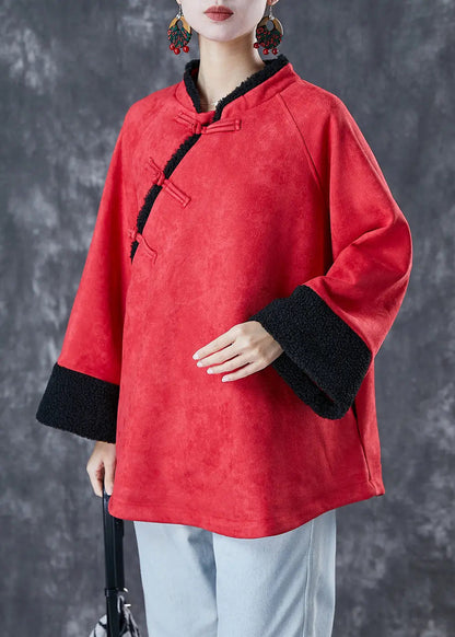 Thick Cotton Chinese Style Coat Fall