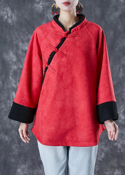 Thick Cotton Chinese Style Coat Fall