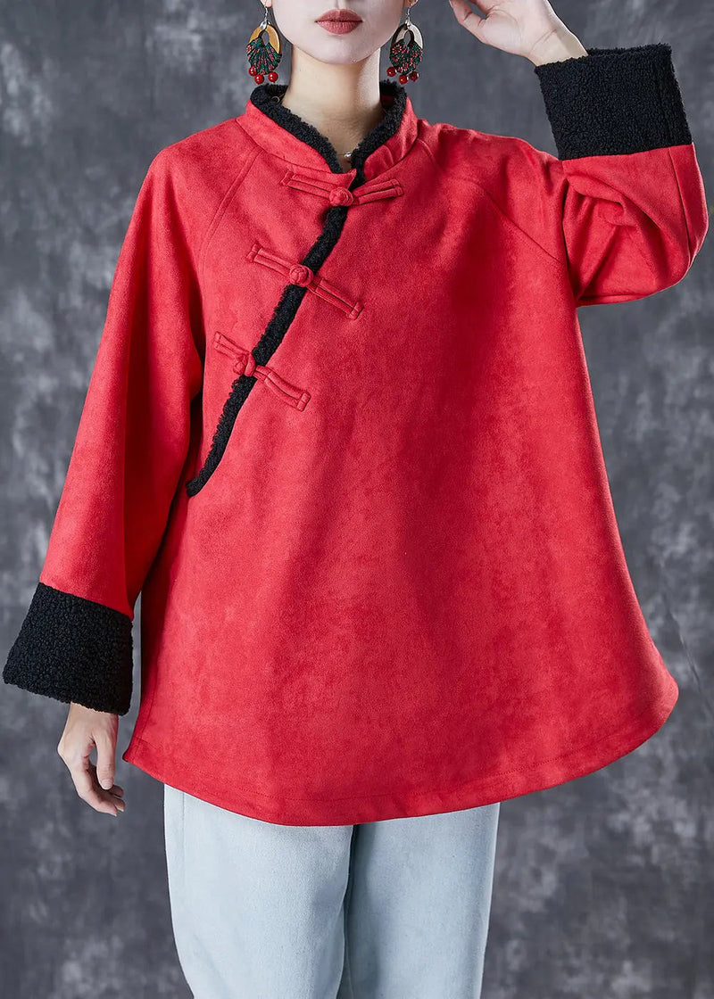Thick Cotton Chinese Style Coat Fall