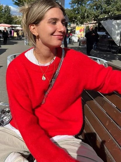 Long Sleeves Loose Warm Christmas Sweater