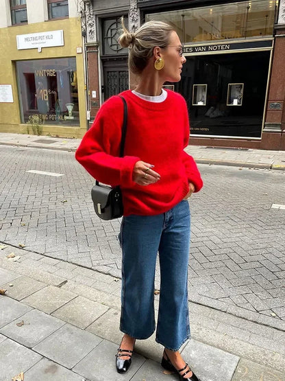 Long Sleeves Loose Warm Christmas Sweater