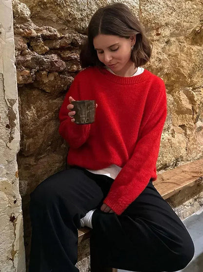 Long Sleeves Loose Warm Christmas Sweater