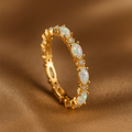 Eternal Opal Gold Ring