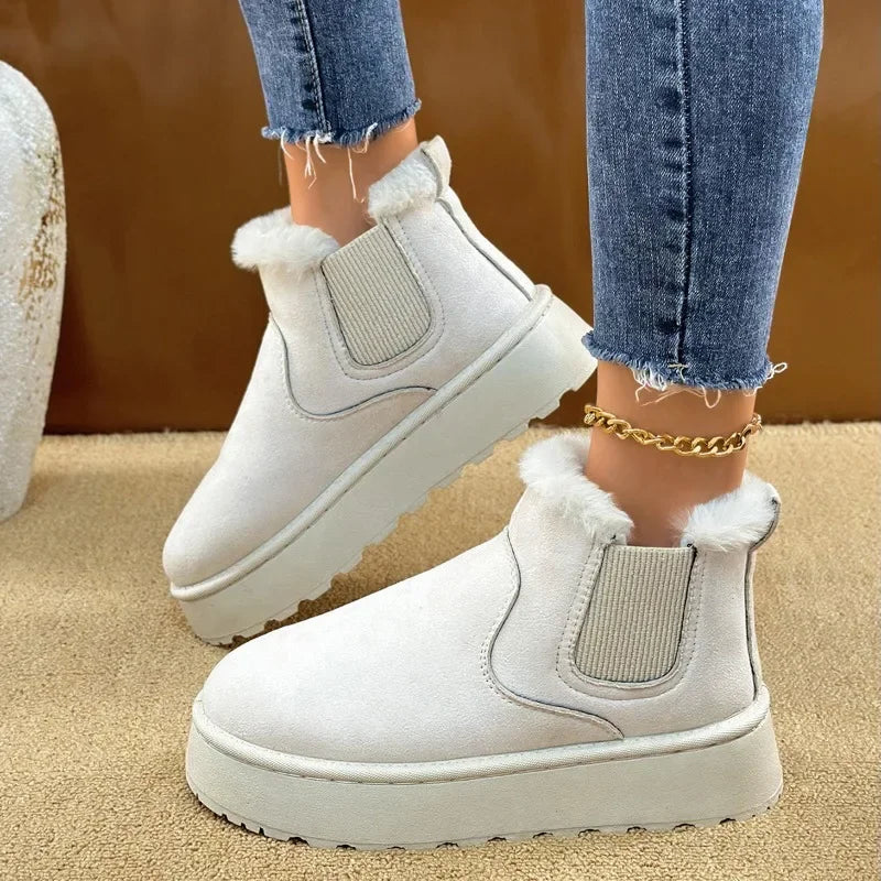 Warm Comfortable Outdoor Non-slip Thick Sole Snow Boot