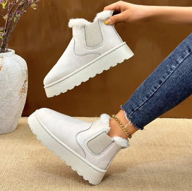 Warm Comfortable Outdoor Non-slip Thick Sole Snow Boot