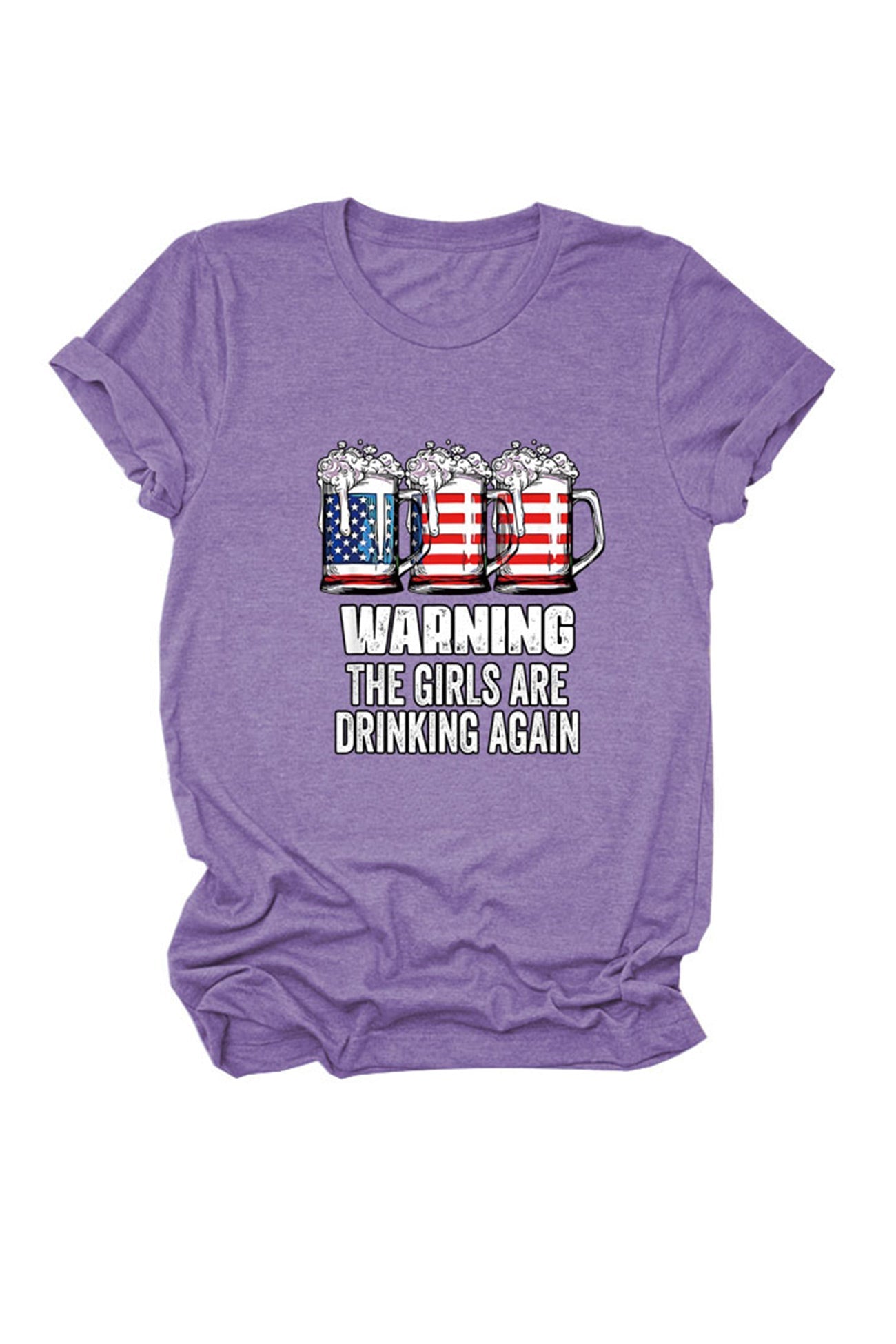 Warning the Are Printed T-shirt
