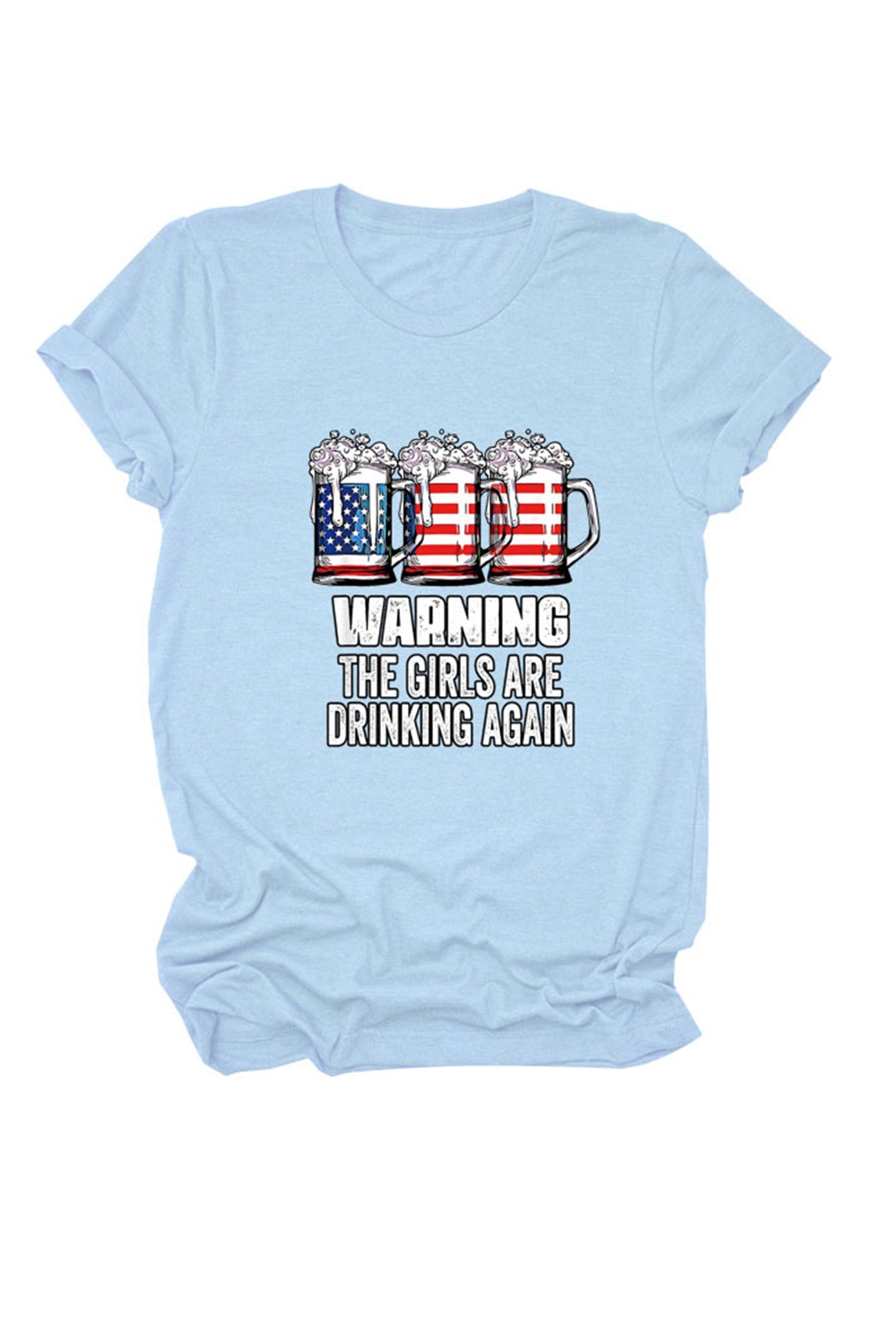 Warning the Are Printed T-shirt