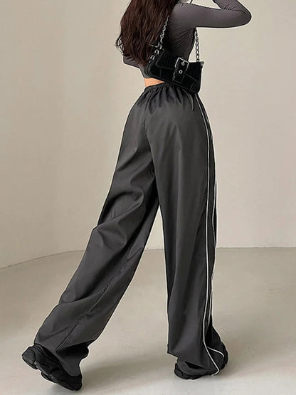 Baggy Basic Black Jogging Sweatpants