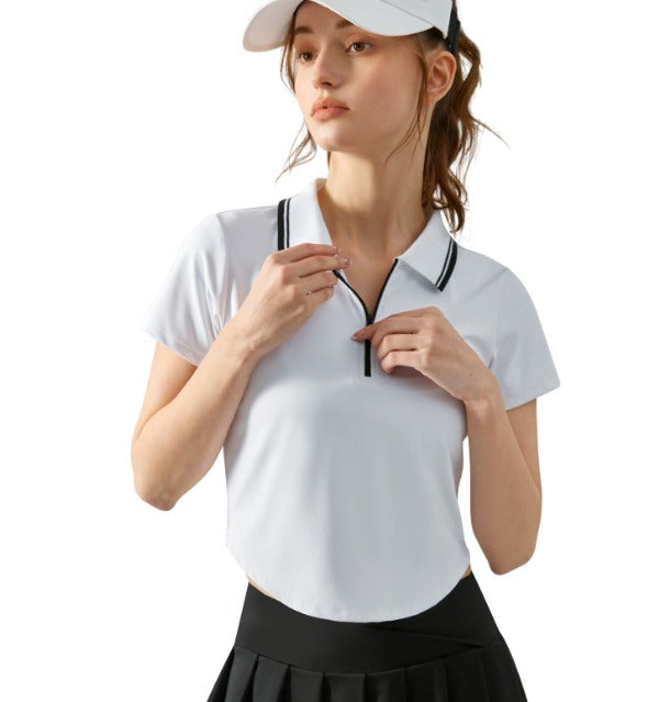 Mestiza - Modern Short Sleeve Blouse