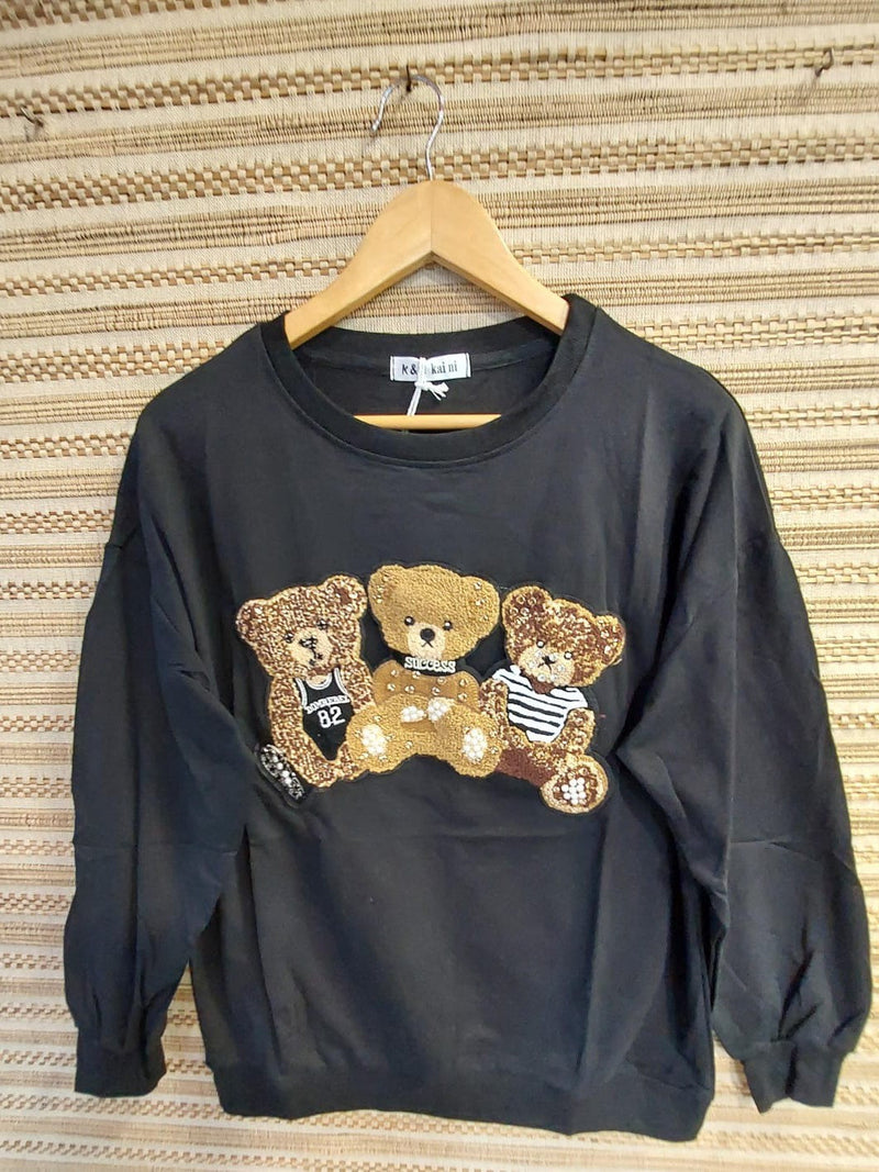 Panda Print Sweatshirt