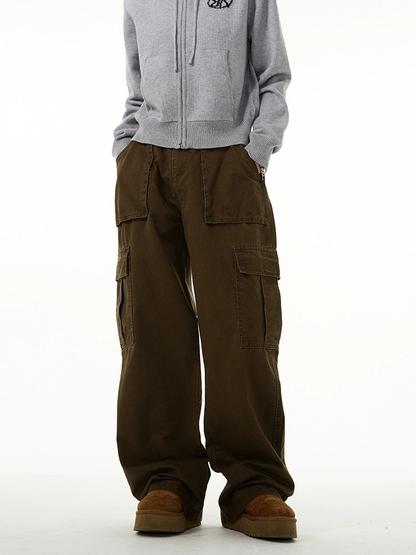 Versatile Wide Leg Workwear Pants