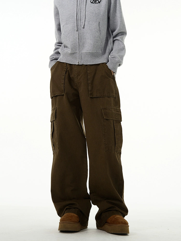 Versatile Wide Leg Workwear Pants