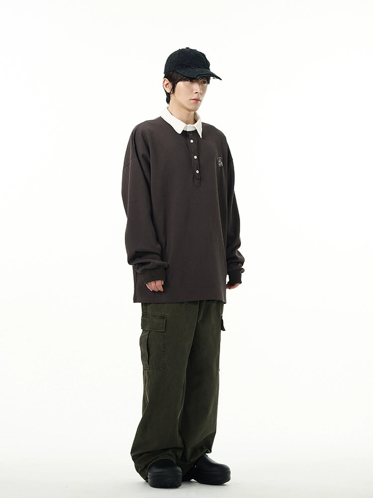 Versatile Wide Leg Workwear Pants