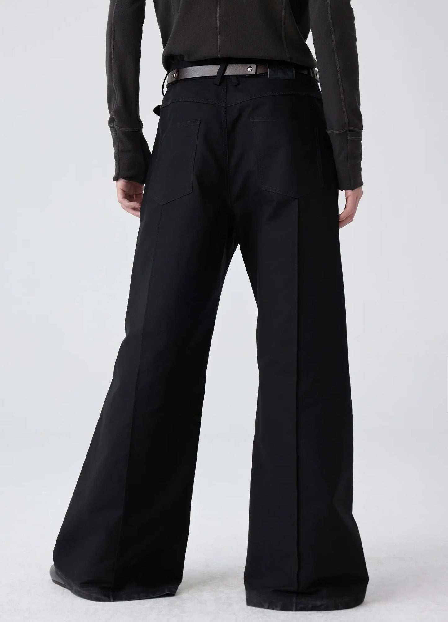 Front Seam Wide-leg Pants