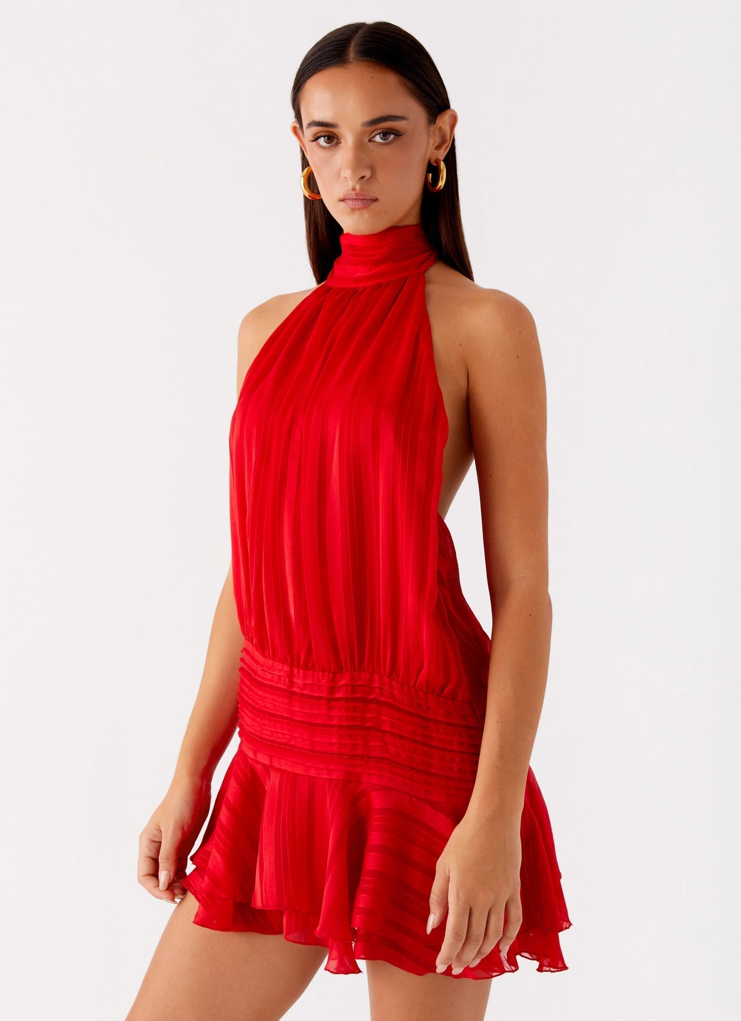 Neriah - Chiffon Mini Dress