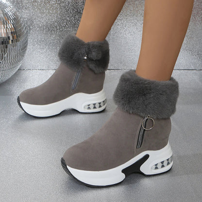 Winter Boots New Warm Comfortable Platform Snow Boots Lightweight Causal Shoes for Zapatos De Mujer