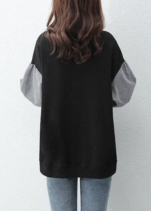 False Two Pieces Cotton Sweatshirt Fall