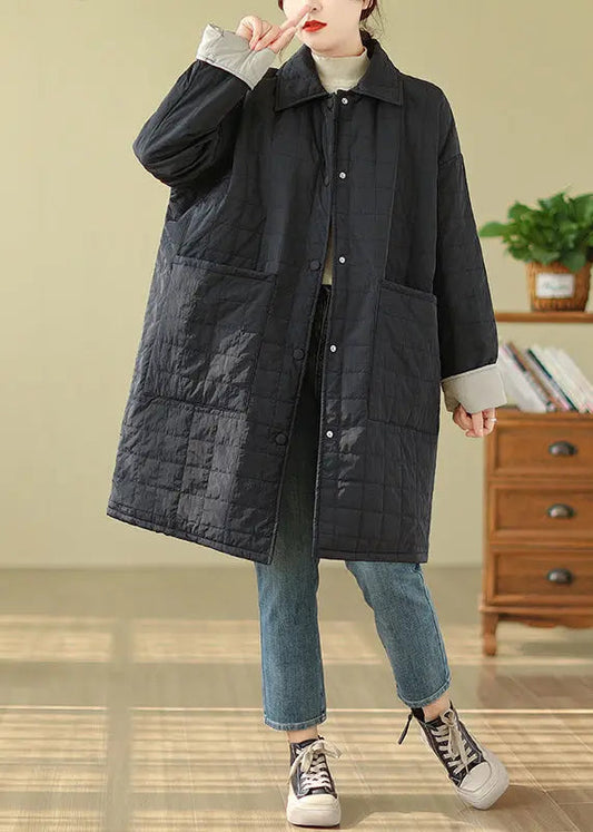 Fine Cotton Filled Coat Winter