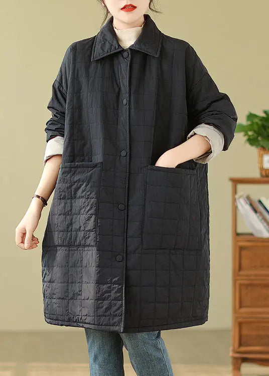 Fine Cotton Filled Coat Winter