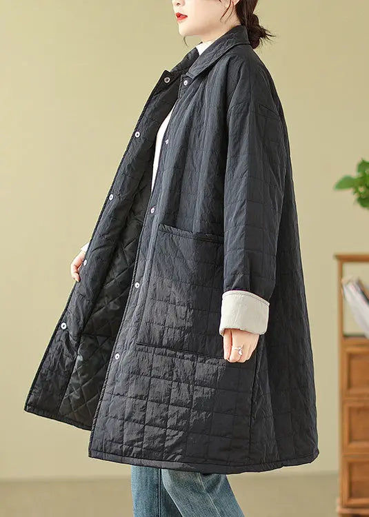 Fine Cotton Filled Coat Winter