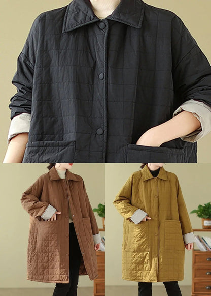 Fine Cotton Filled Coat Winter