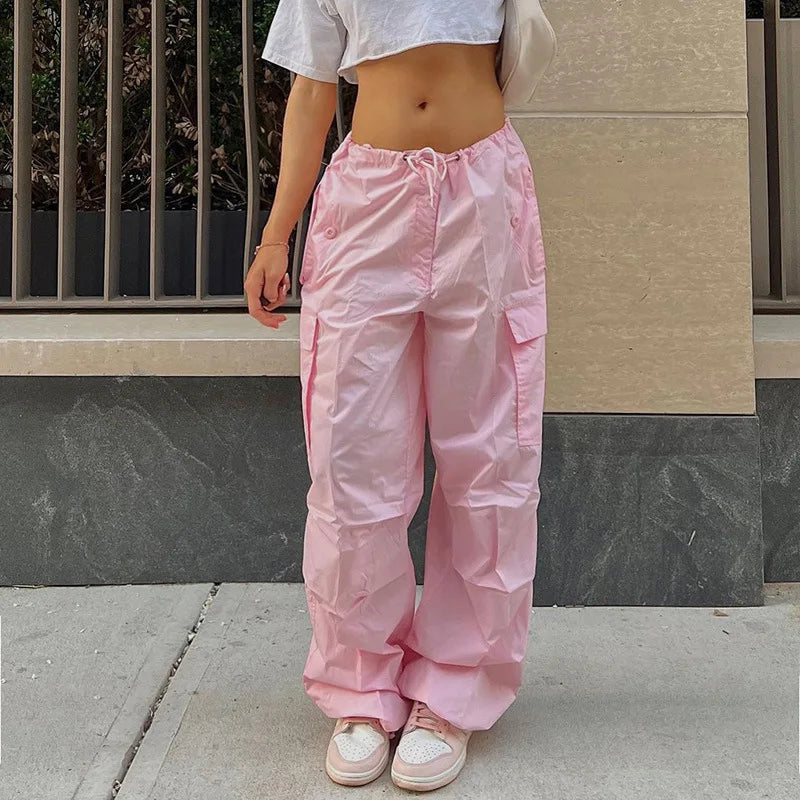 Cargo Slim Drawstring Pant