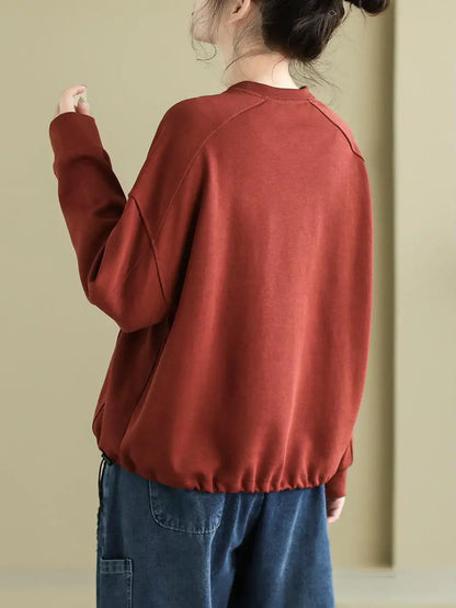 Print Spring Sweatshirt