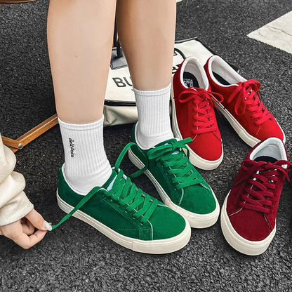 Platform Vulcanize Shoes Youth Students Sneakers Summer Sneakers Couple Outdoor Trainers